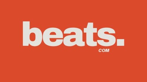 Red and Beige Bold Typography Cosmetic Brand Logo - 2